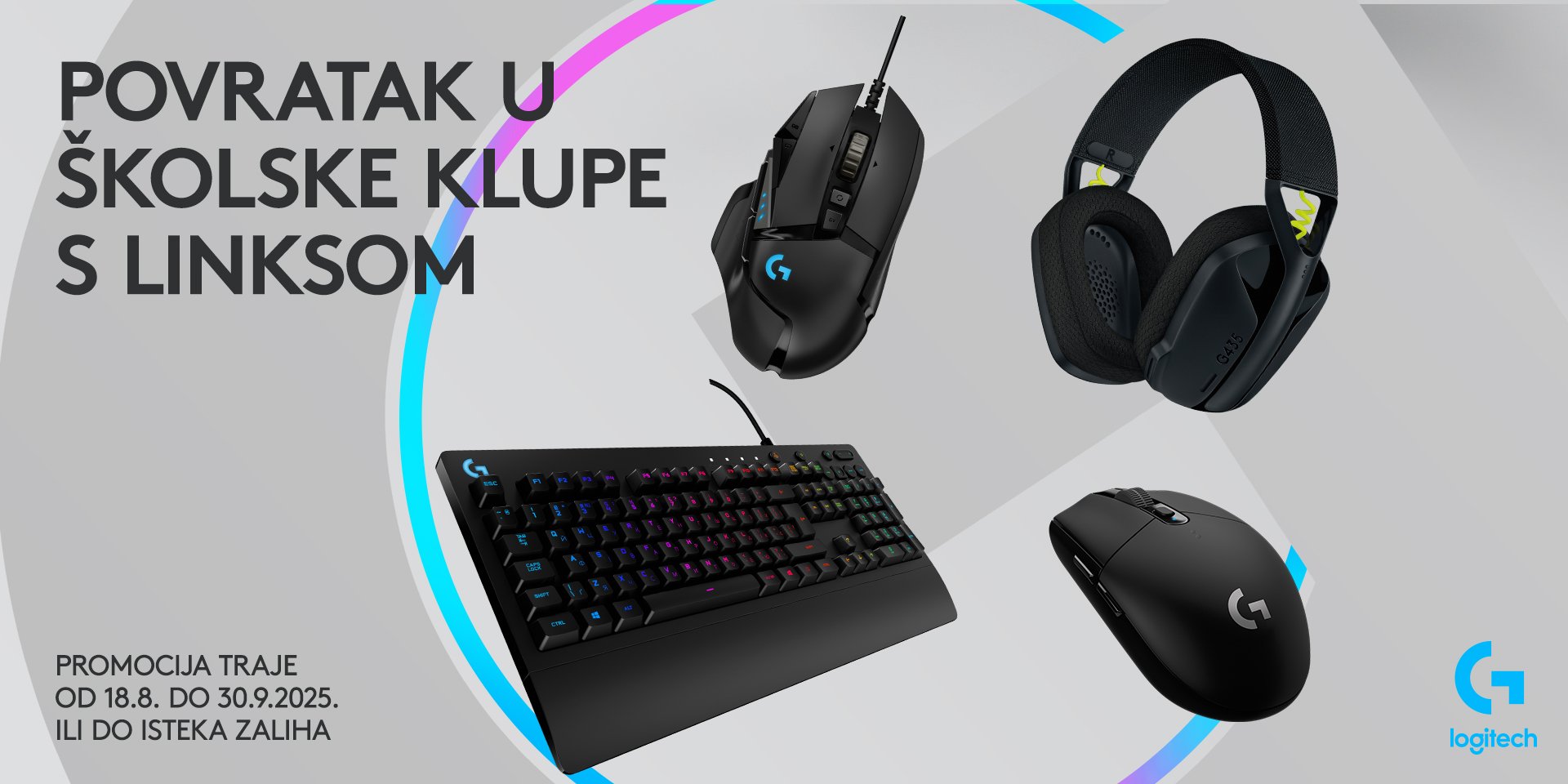 Logitech gaming Back to School ponuda